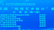 数字艺术学院荣获全国职业院校技能大赛高职组“视觉艺术设计”国赛三等奖